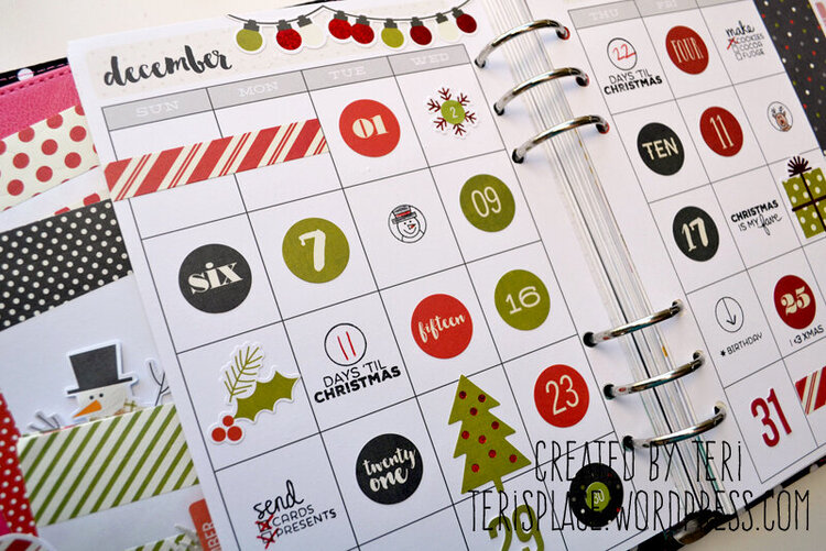 December Planner Pages
