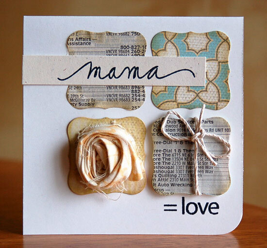 Mama = Love card