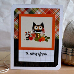 Thinking of You Owl card