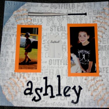 Ashley Softball