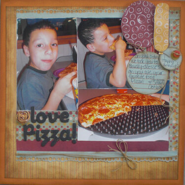 Love pizza!