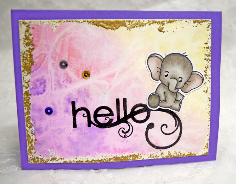 Elephand Says Hello