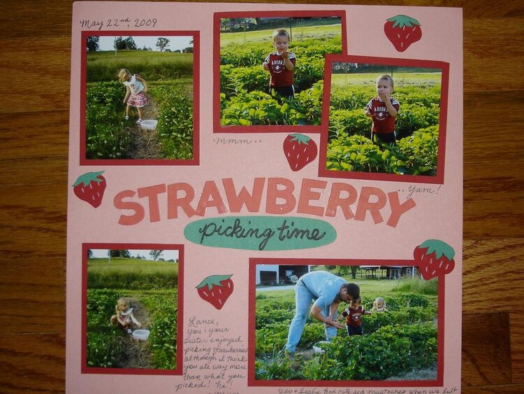 Strawberry picking time