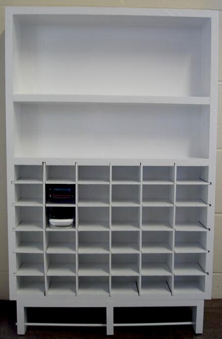 Scrapbook Shelf