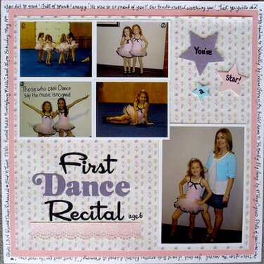 First Dance Recital