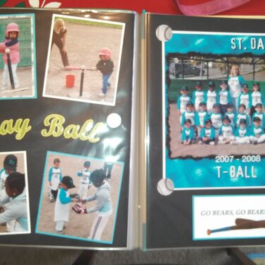 St. David T-Ball 2008-2009 Layout #4