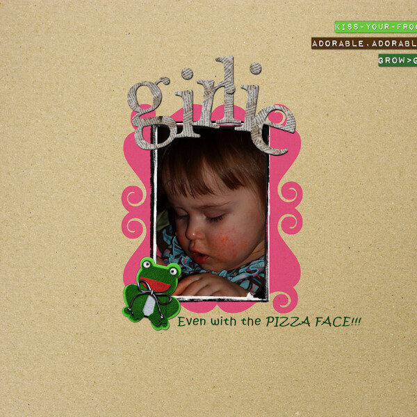 Girlie Pizza Face