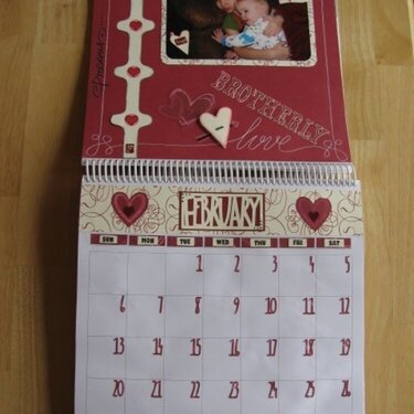 Calendar Month of February