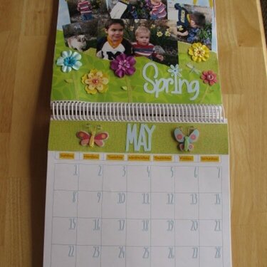 Calendar Month of May