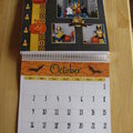 Calendar Month of October
