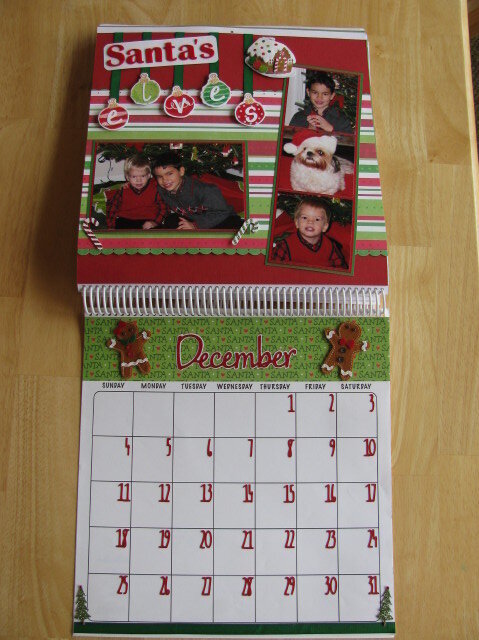 Calendar Month of December