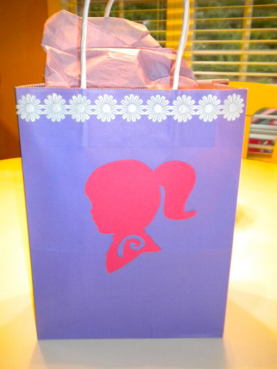 little girl gift bag