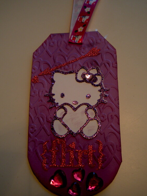 This tag #4 (Front) For THE BOLD AND BEAUTIFUL TAG SWAP