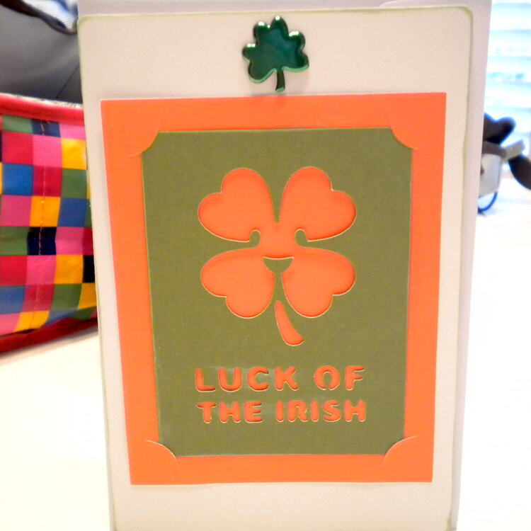 My St.Patrick Day card