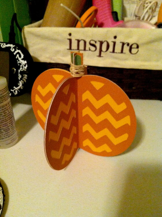 My 3d Pumpkin