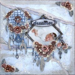 Little Dreamer ***Dusty Attic Sketch/Mood Board Challenge