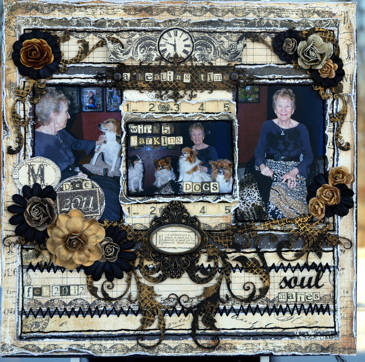 A Healing Time &quot;Scraps of Darkness&quot;Feb Kit(Victoriana)