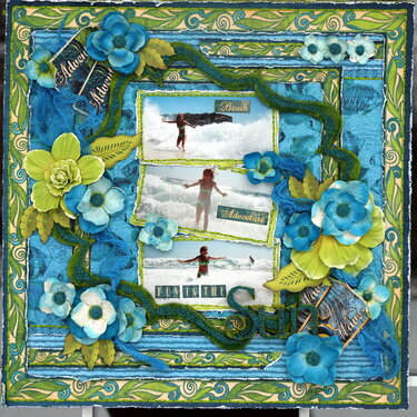 Fun in the Sun &quot;Scraps of Darkness&quot; January Kit Escape