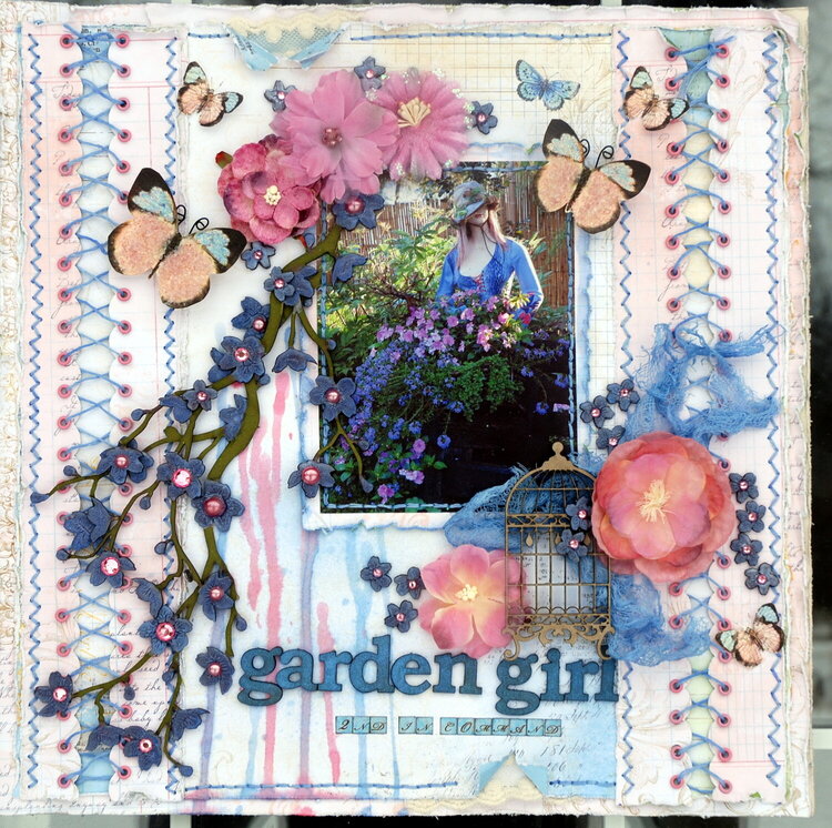 Garden Girl 2nd in command &quot;Scraps of Elegance&quot;