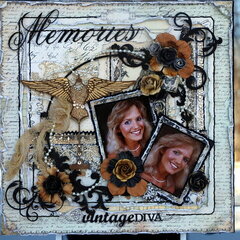 Memories "Scraps of Darkness"February Kit (Victoriana)