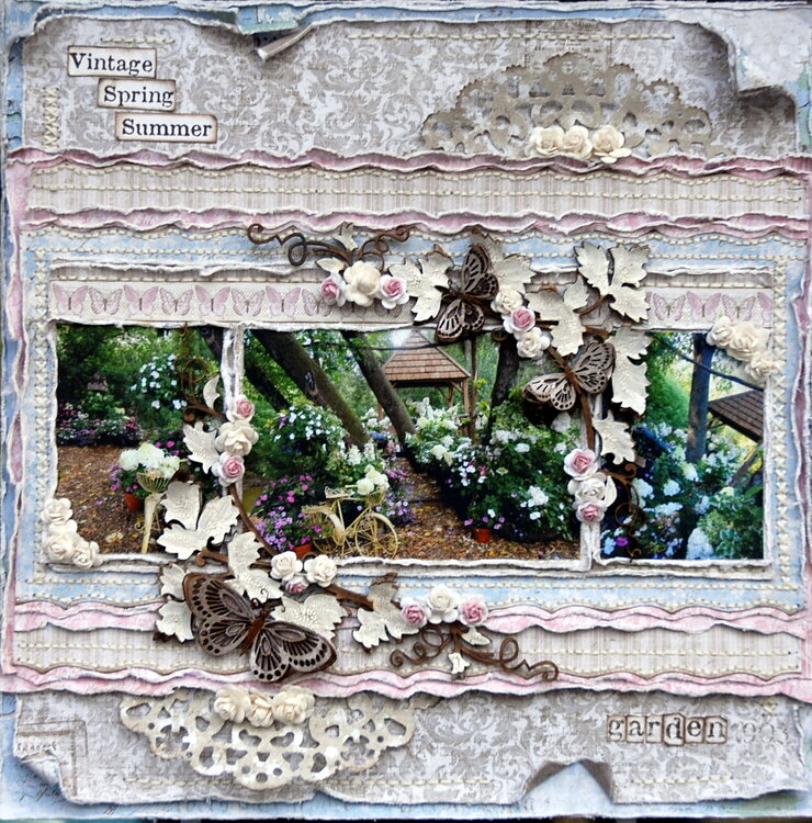 Vintage Spring Summer Garden ****Maja Design****