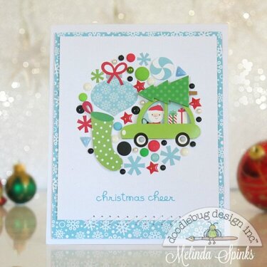 Christmas Cheer - Collage Card