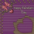 Blank Quickpage 2 - Love Kit - Happy Valentines Day
