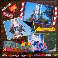 Amusement Park Thrill Ride