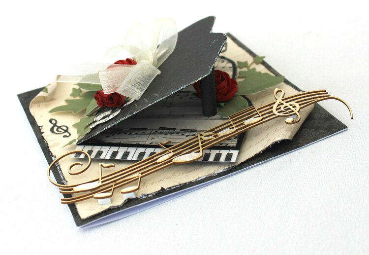 3D piano card 1
