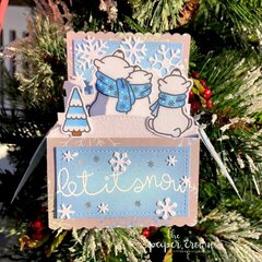 Blue Winter Skies Box Card