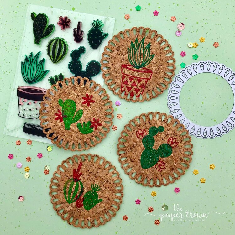 Cactus Cock Coasters