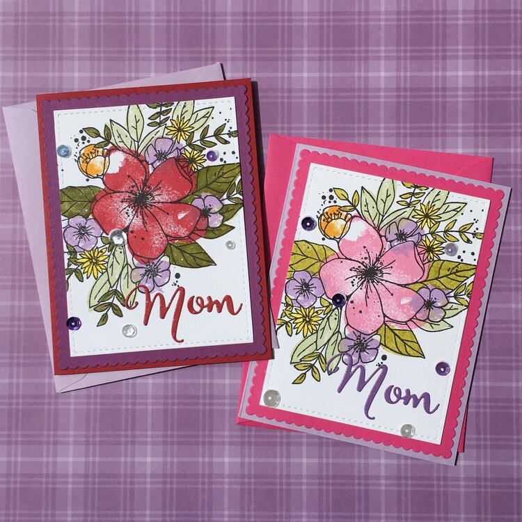 Mother&#039;s Day Floral Cards