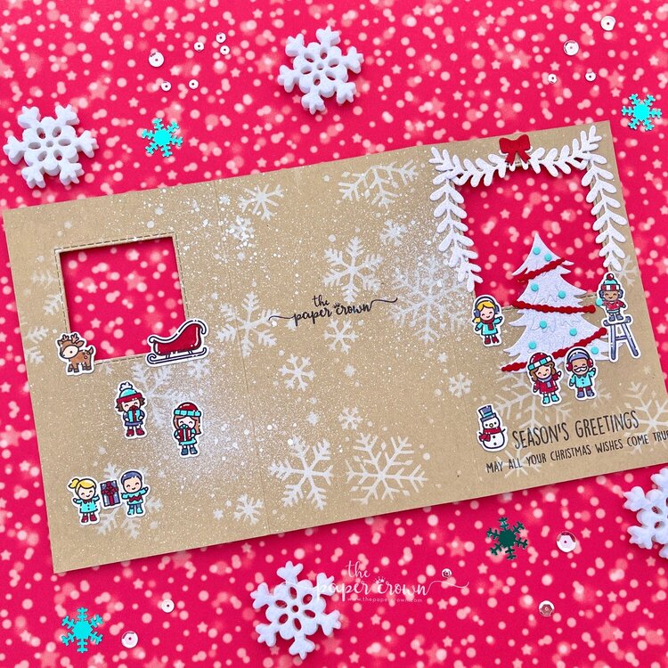 Winter Scene Trifold