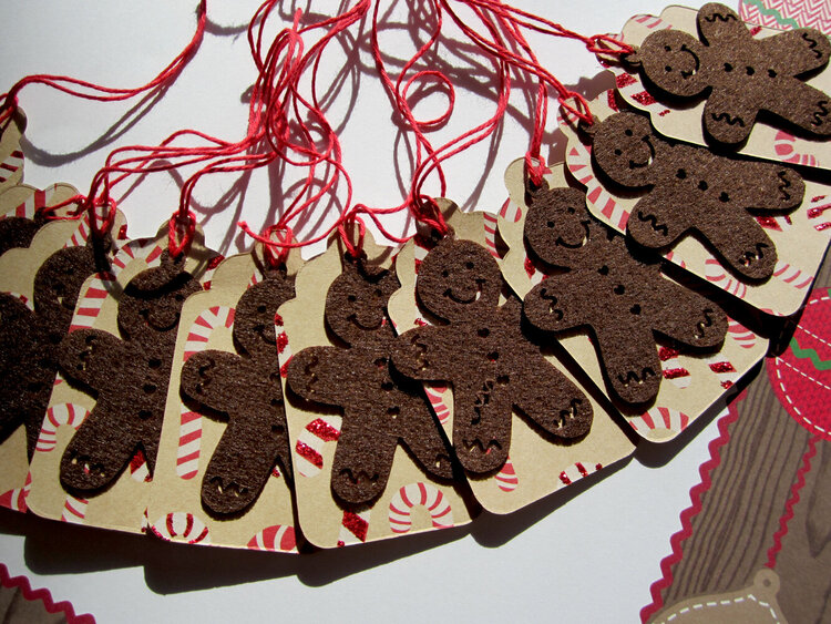 Gingerbread Tags