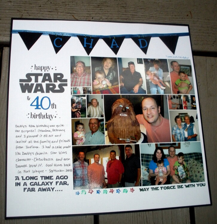 Happy Star Wars Birthday Daddy