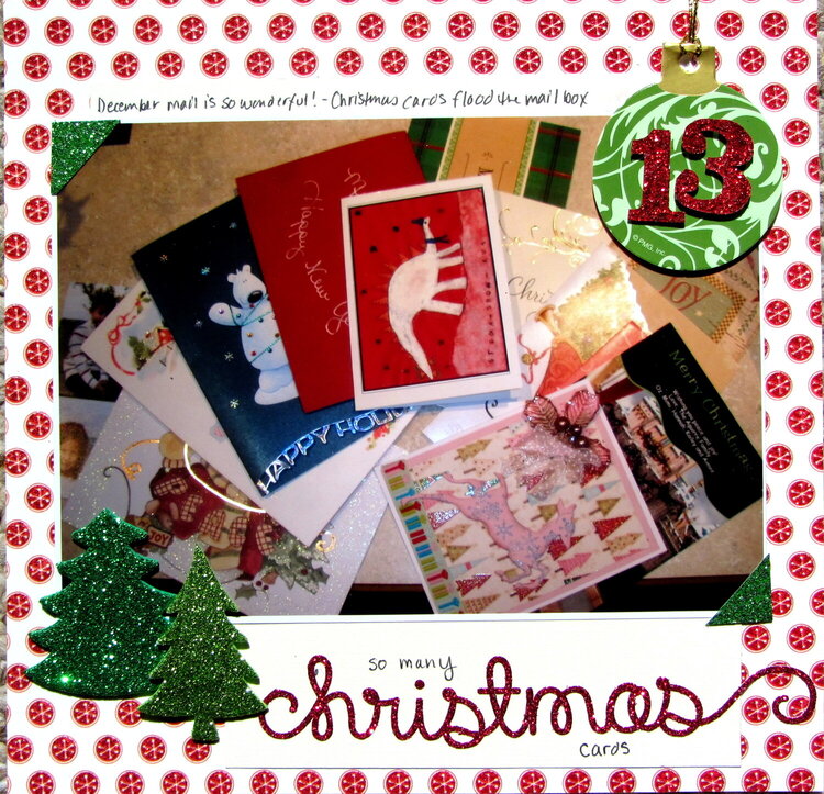 JYC - So Many Christmas cards