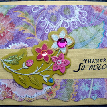 1 - Thank You card