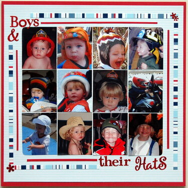 Boys &amp; Their Hats (right side)