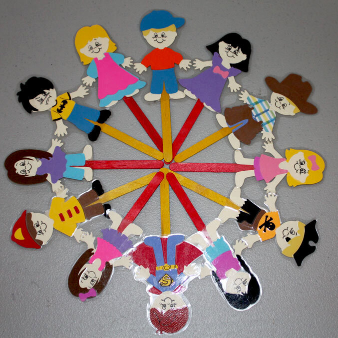 Paper Dolls for Preschool Classroom