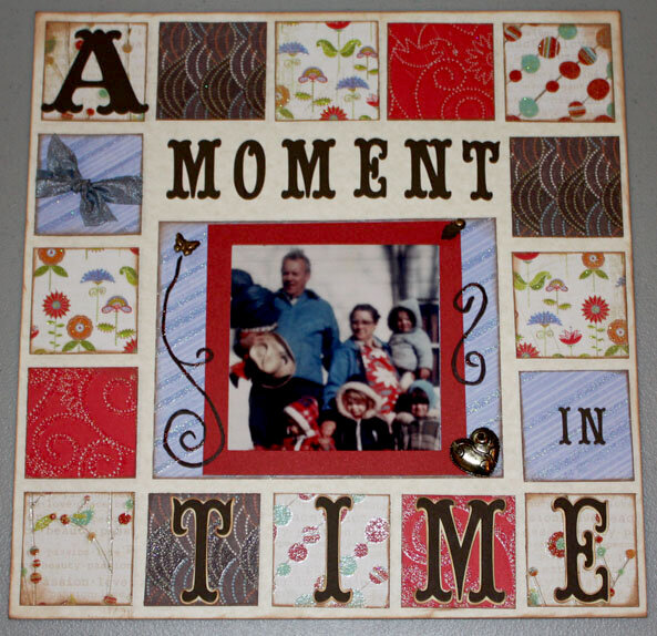 A Moment In Time Layout