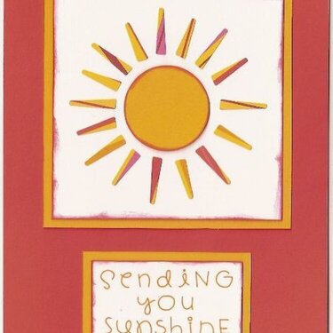 Sending you Sunshine