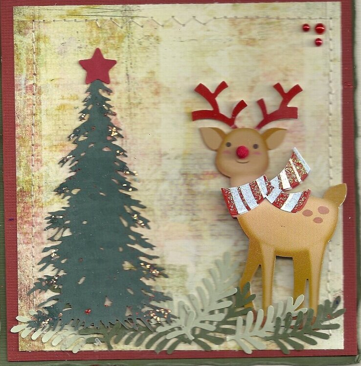 Deer card