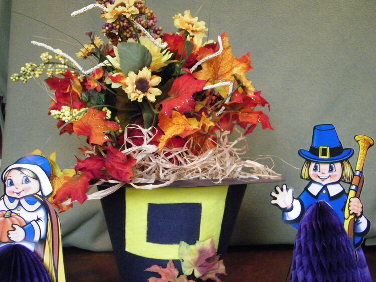 papercraft Thanksgiving Centerpiece