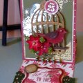 birdcage Pedastal card