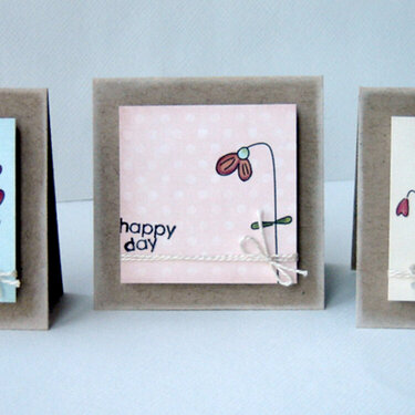 happy day mini cards