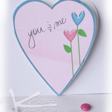 Shaped Valentine&#039;s Card