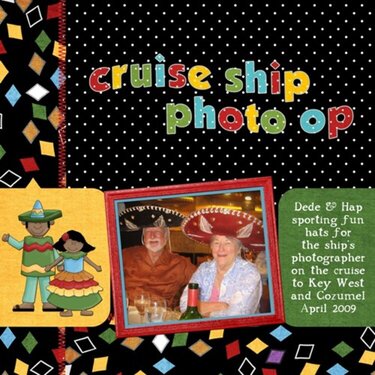 Cruise Ship Photo Op