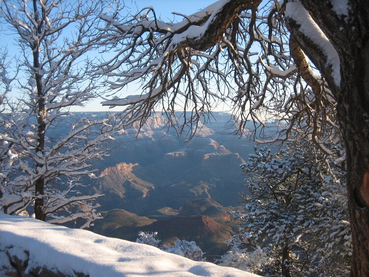 Winter in the Grand Canyon