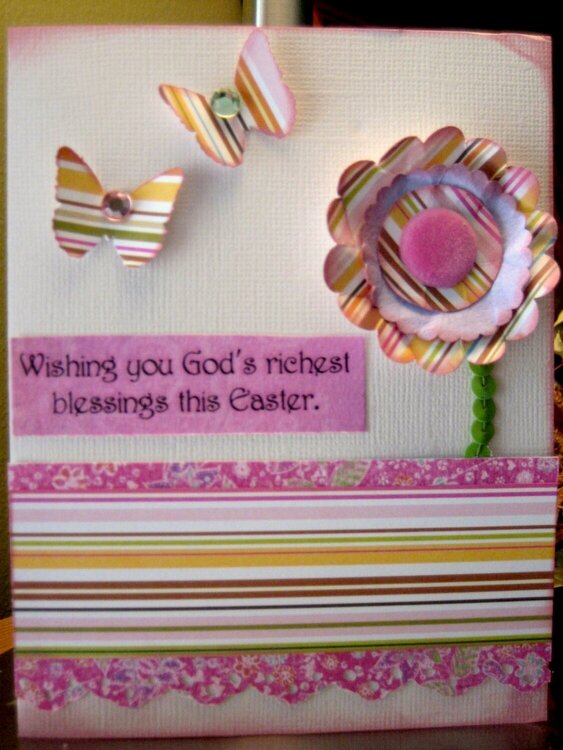 Easter Blessings Card
