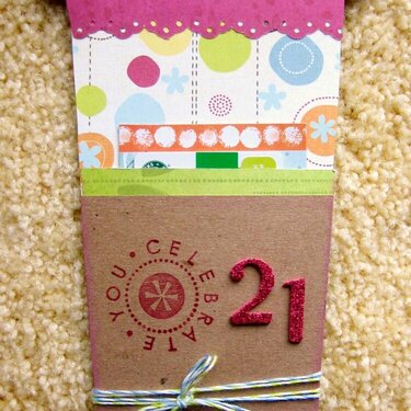 Coffee Gift Card Holder